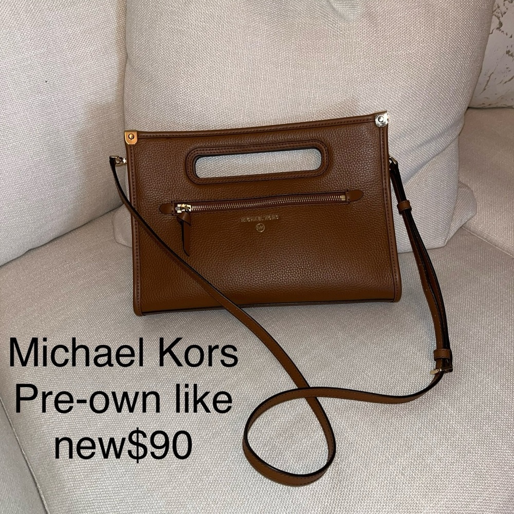 Michael Kors Tan Crossbody Bag